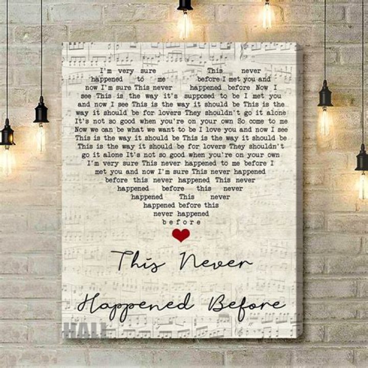 What’s more this never happened before lyrics