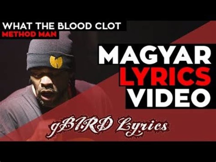 What the blood clot lyrics