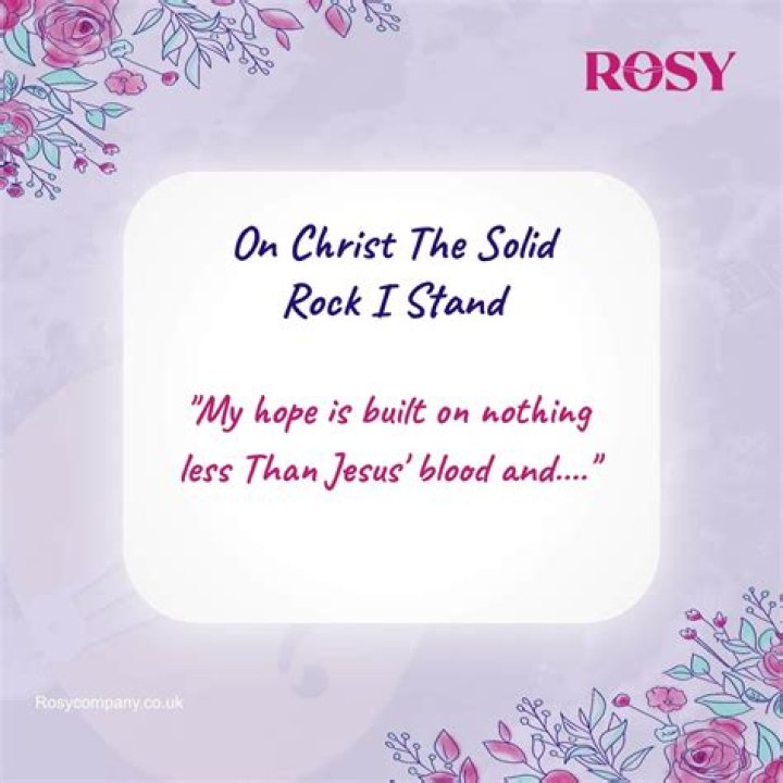 When your standing on a solid rock and you know the power that you got lyrics