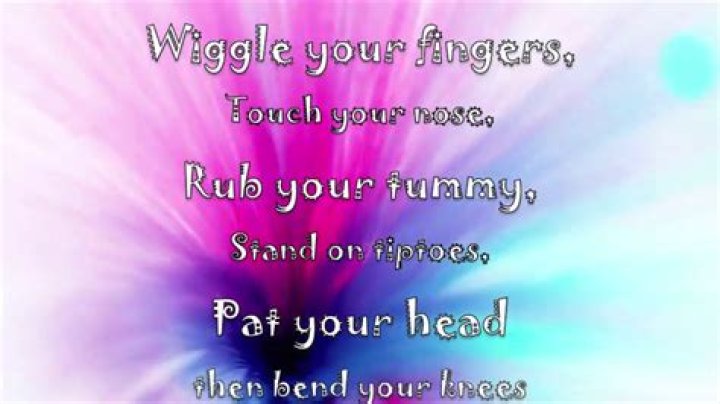 Wiggle your finger lyrics