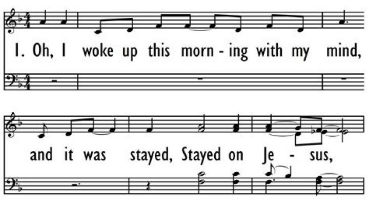 Woke up this morning with my mind on jesus lyrics