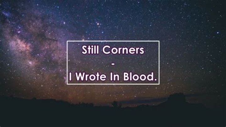 Wrote in blood lyrics