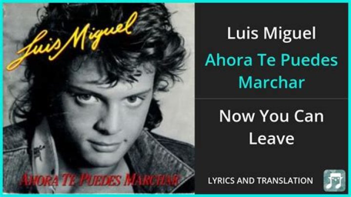 Xavi Ahora Te Puedes Marchar Lyrics English Translation