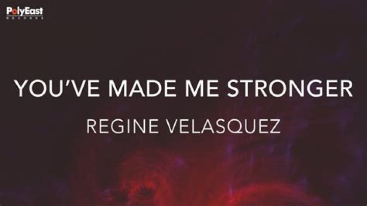 Y0uve made me stronger lyrics