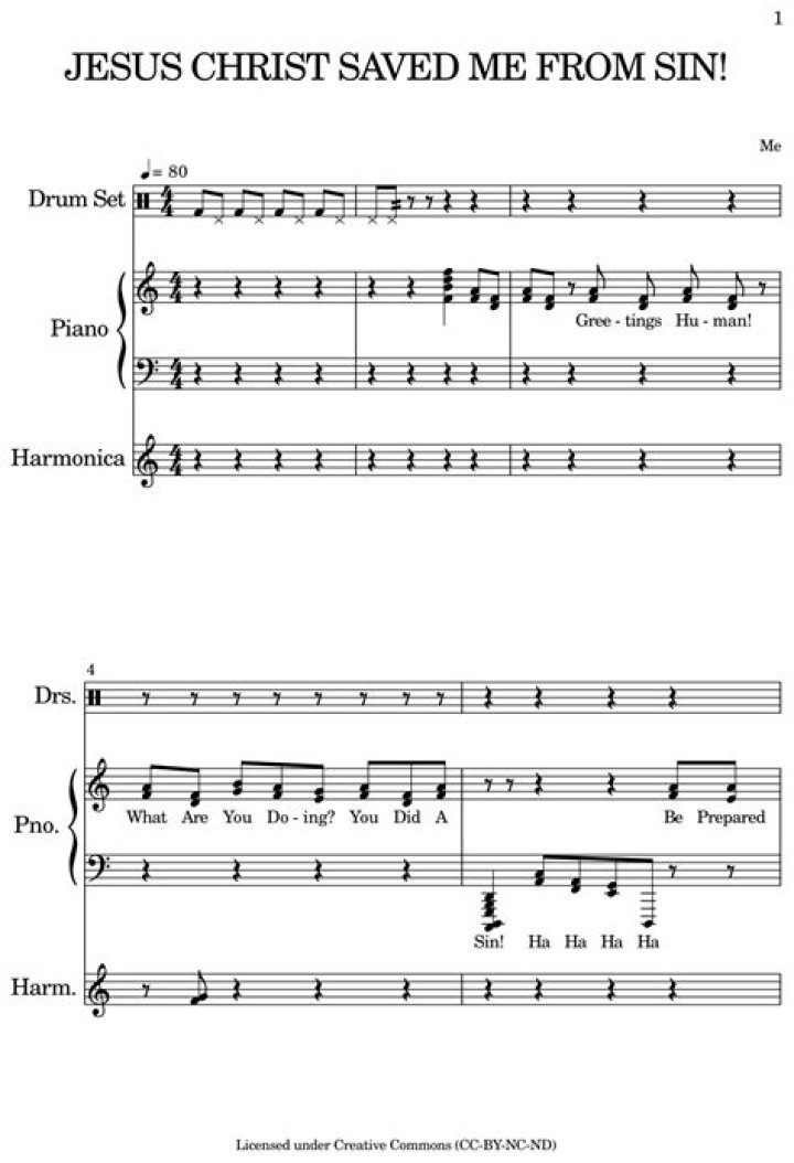 Yes him lose again when jesus save me from sin lyrics