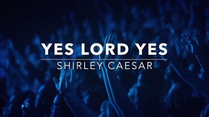 Yes, lord yes lyrics