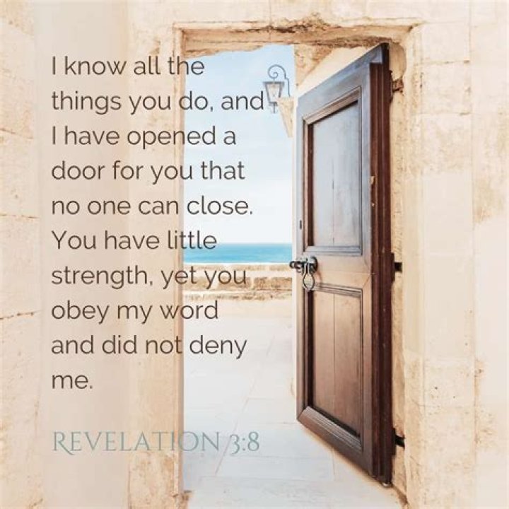 You are god who opens door lyrics