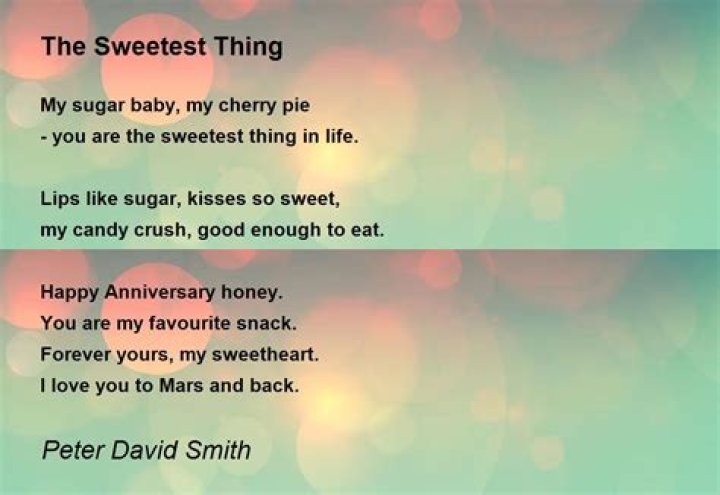 You are the sweetest thing that i every know lyrics