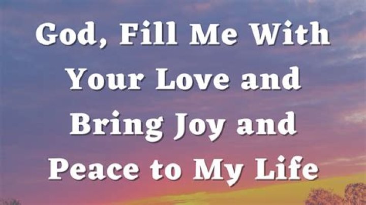 You bring joy to my life lyrics