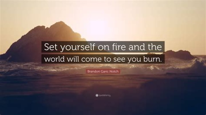 You can set yourself on fire babe lyrics