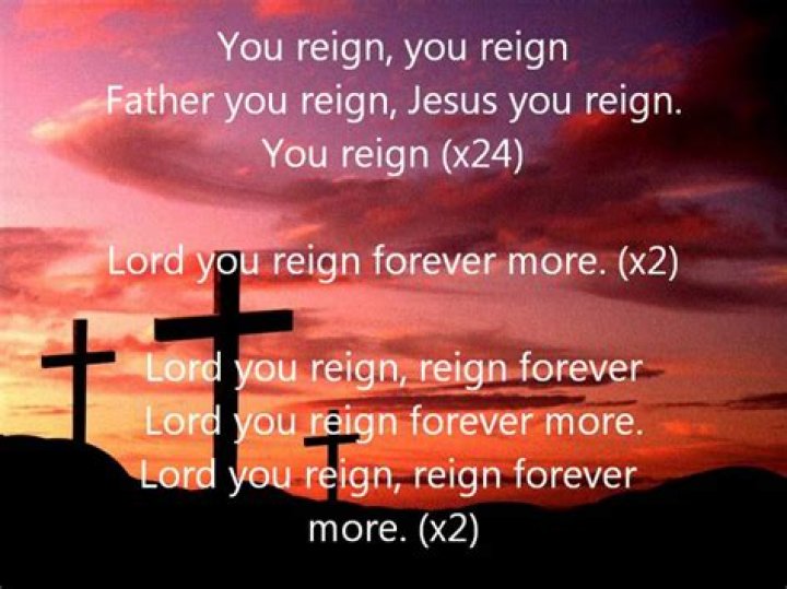You reign you reign lyrics