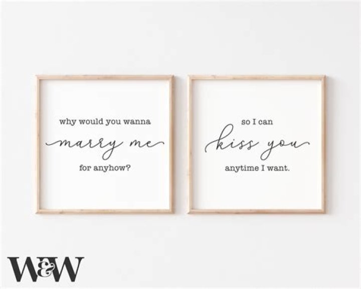 You wanna marry me marry me lyrics