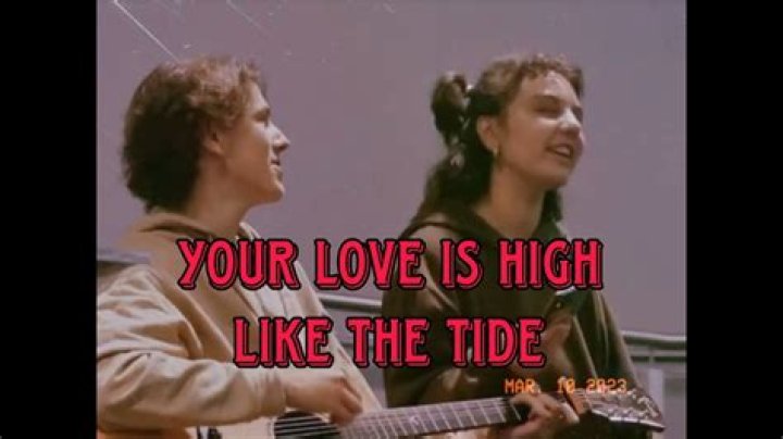 Your love is high like the tide it’s pulling me in lyrics