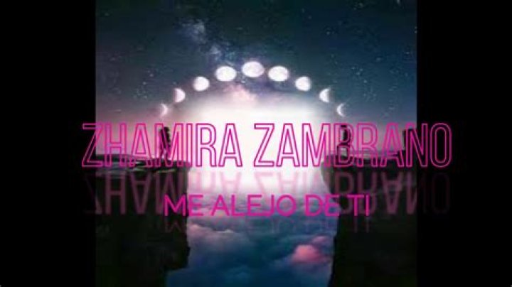 Zhamira Zambrano Me Alejo De Ti Lyrics English Translation